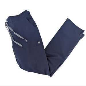 Figs Scrub Bottom Pants Technical Collection Front Line Medical Navy Size Small